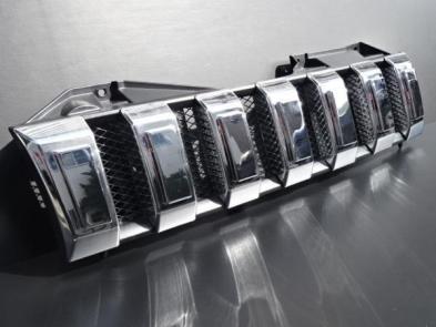 スズキ マークレス メッキ グリル ジムニー JB23W インナー 黒