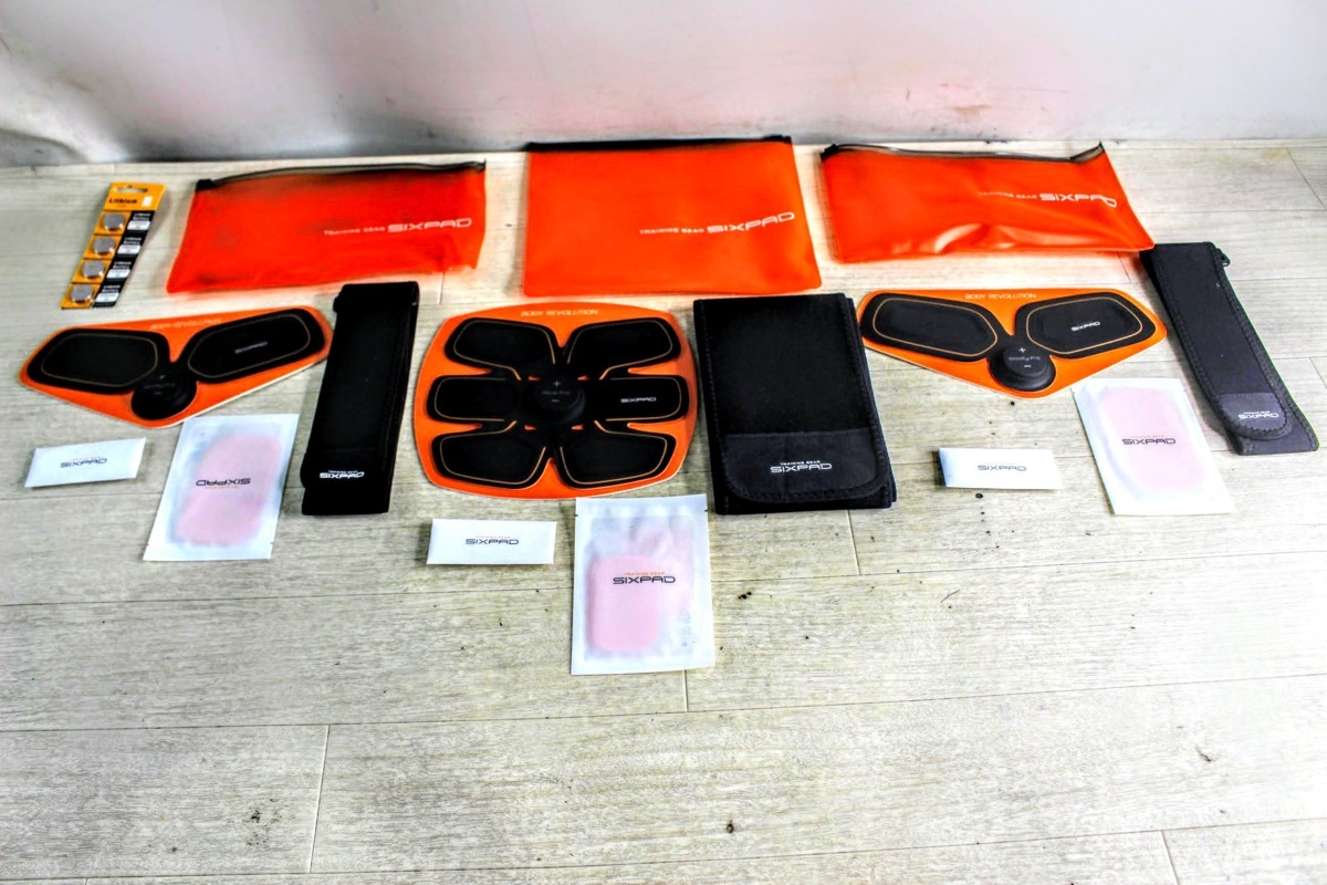 Training Gear - SixPad Fit SIXPAD EMS Body | Trainer Belt Black