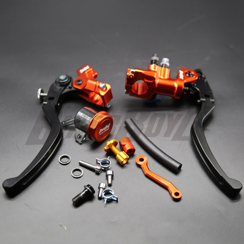 【最安値挑戦】CNC 17.5 RCS ブレーキマスターシリンダーケーブルクラッチラジアルブレーキポンプ 22 mm汎用ホンダヤマハカワサキスズキ用