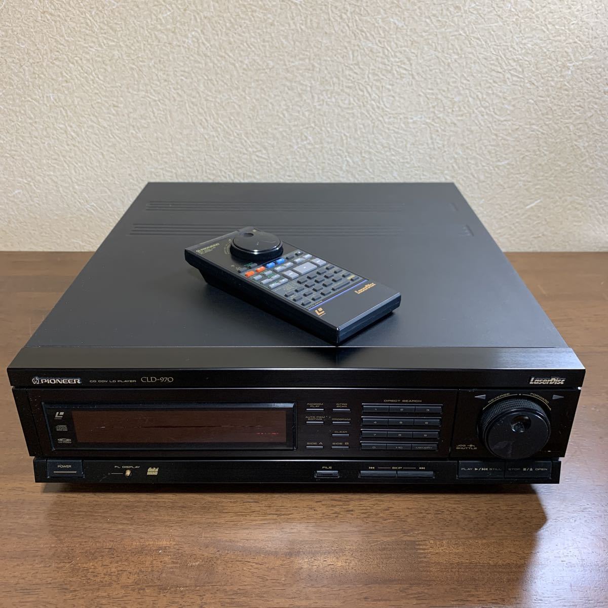 PIONEER パイオニア CLD-970 CD/LD プレーヤー 中古 通電確認済 趣味