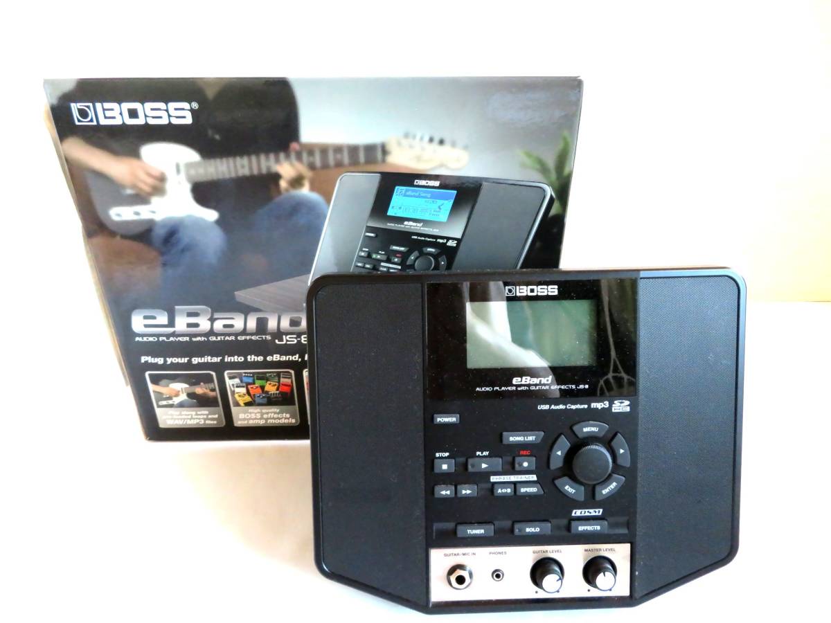 BOSS eBand JS-8 ギター用オーディオプレーヤー 動作品 BOSS ボス
