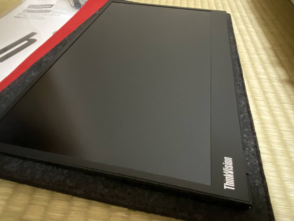 薄型モバイルモニター Lenovo ThinkVision M14 (14インチ) ※メーカー 