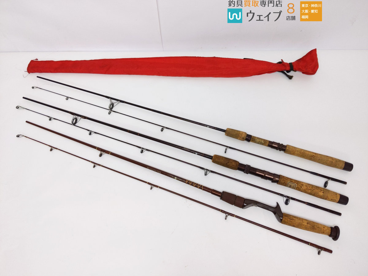 フェンウィック　HMG　グラファイトUSA製　シリアルNo.有り フェンウィック HMG グラファイト GFS64・HMG グラファイト GPLS65