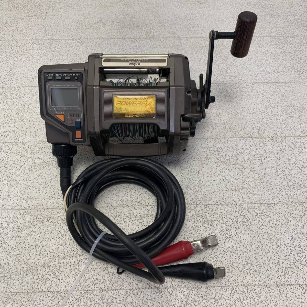 Daiwa Tanacom SS-80 4-Speed Big Game Electric Reel D6223 USED