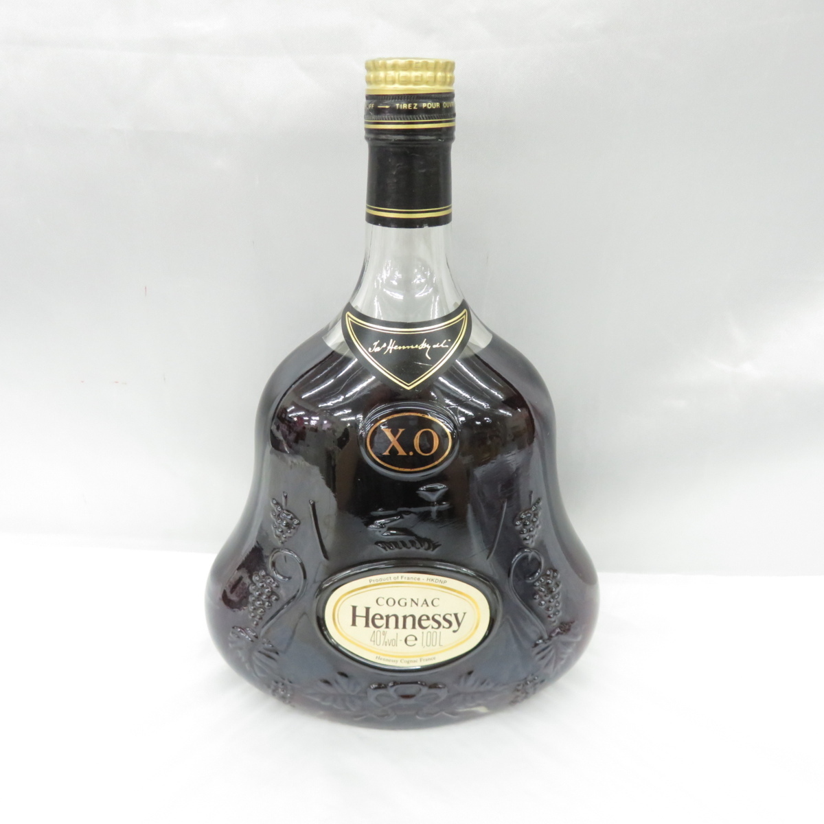 金キャップ ヘネシー クリアボトル XO 700ml Hennessy ブランデー 