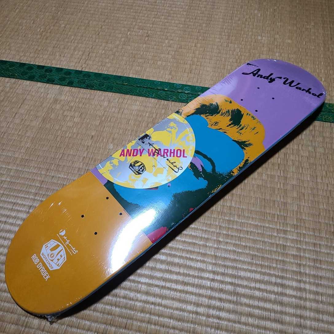 アンディ・ウォーホル×エイリアンワークショップ Ⅱ モナリザ スケートデッキ Andy warhol エイリアンワークショップ スケートボード デッキ
