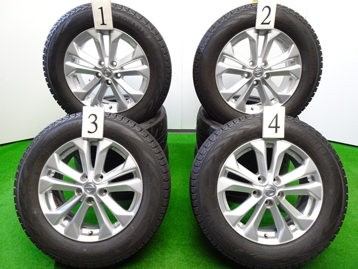 NISSAN エクストレイルT32純正ホイール225/65r17 日産純正スチール 