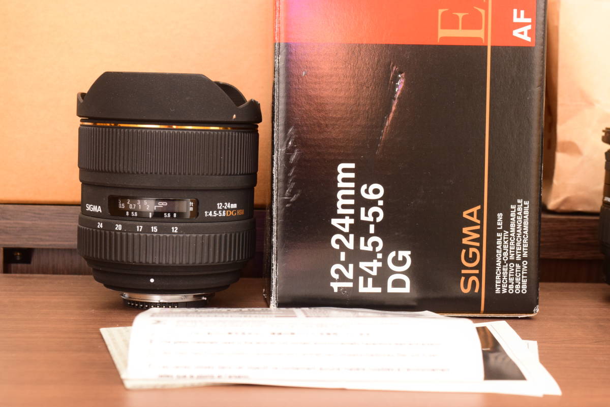 SIGMA シグマ 12-24mm F4.5-5.6 EX DG HSM Nikon ニコン 12-24mm F4.5-
