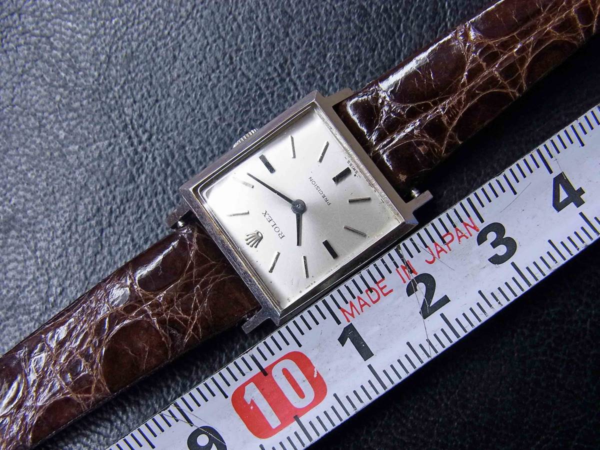 古腕時計 Rolex Precision スクエア型 レディース 手巻き 【公式通販】