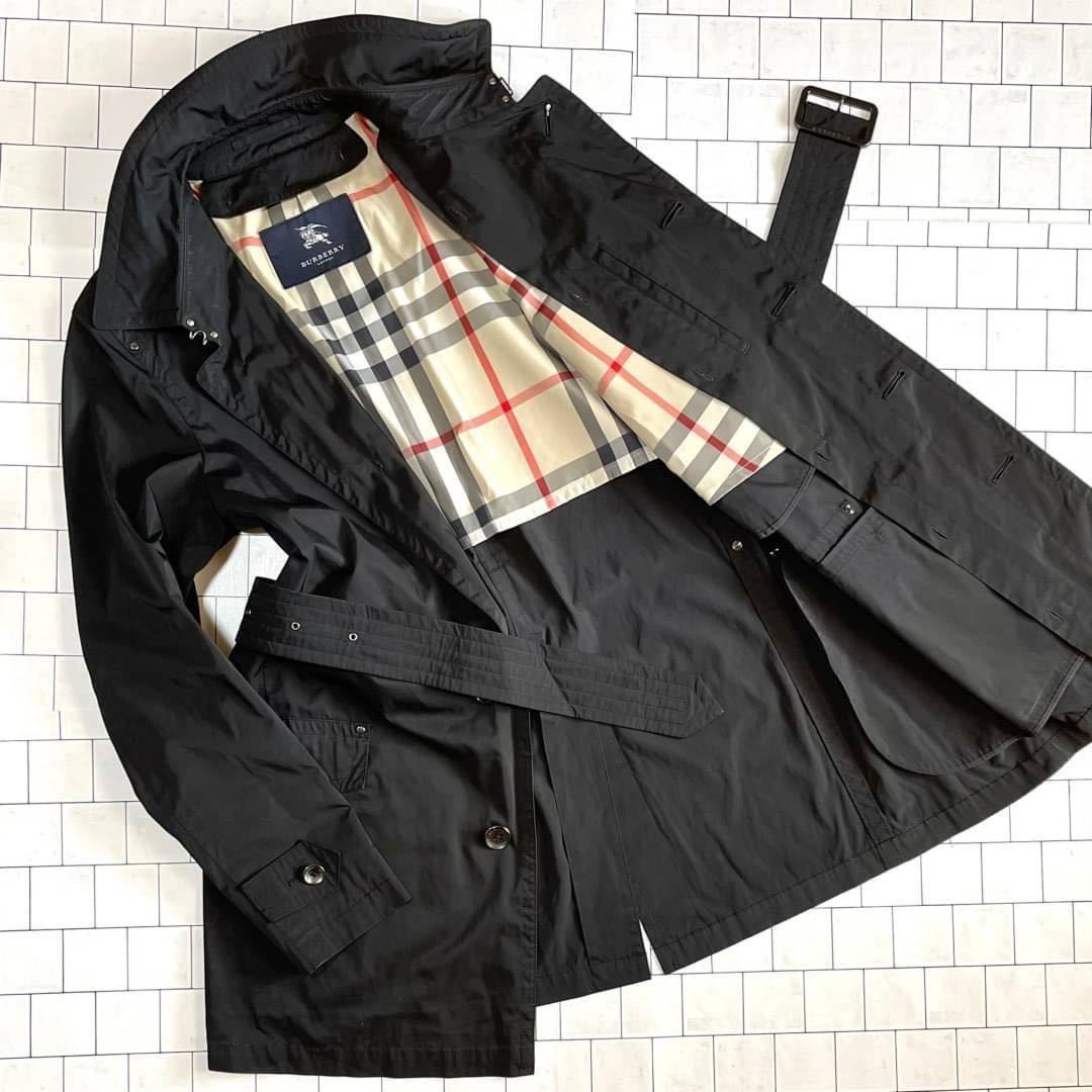 美品】バーバリーブラックレーベル ブルゾン M ダークブラウン