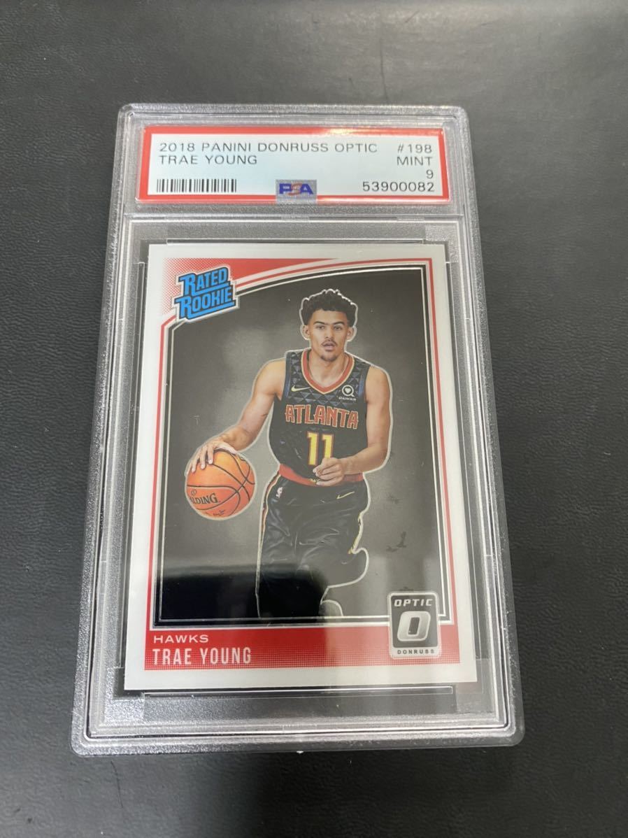 正規品，SALE 2018 PANINI DONRUSS OPTIC TRAE YOUNG #198 NBA ATLANTA HAWKS ROOKIE RC PSA 9 MINT(その他)｜売買されたオークション情報、yahooの商品情報をアーカイブ公開 - オークファン その他