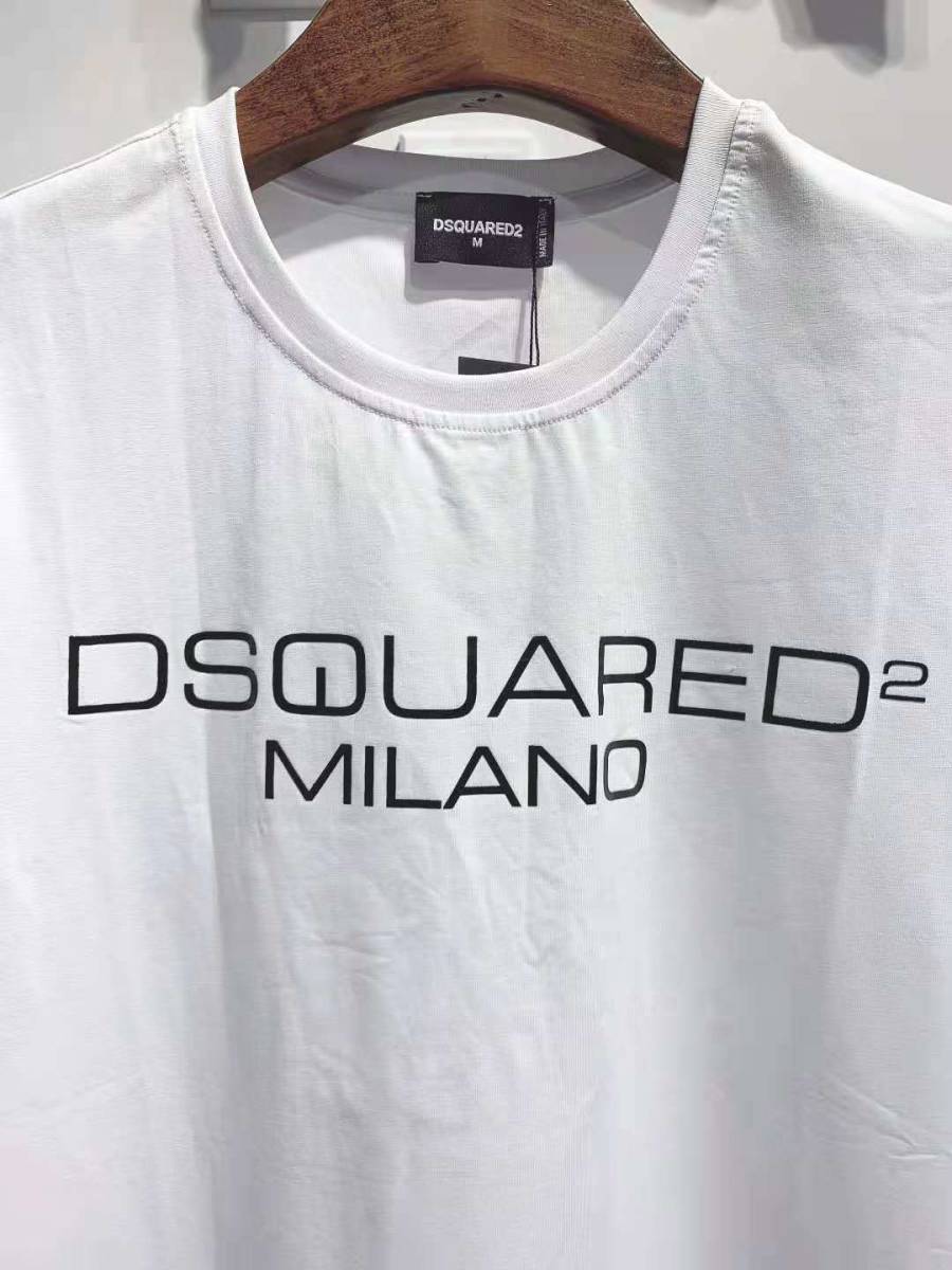 XL サイズ 未使用 DSQUARED2 Tシャツ ディースクエアード ホワイト 