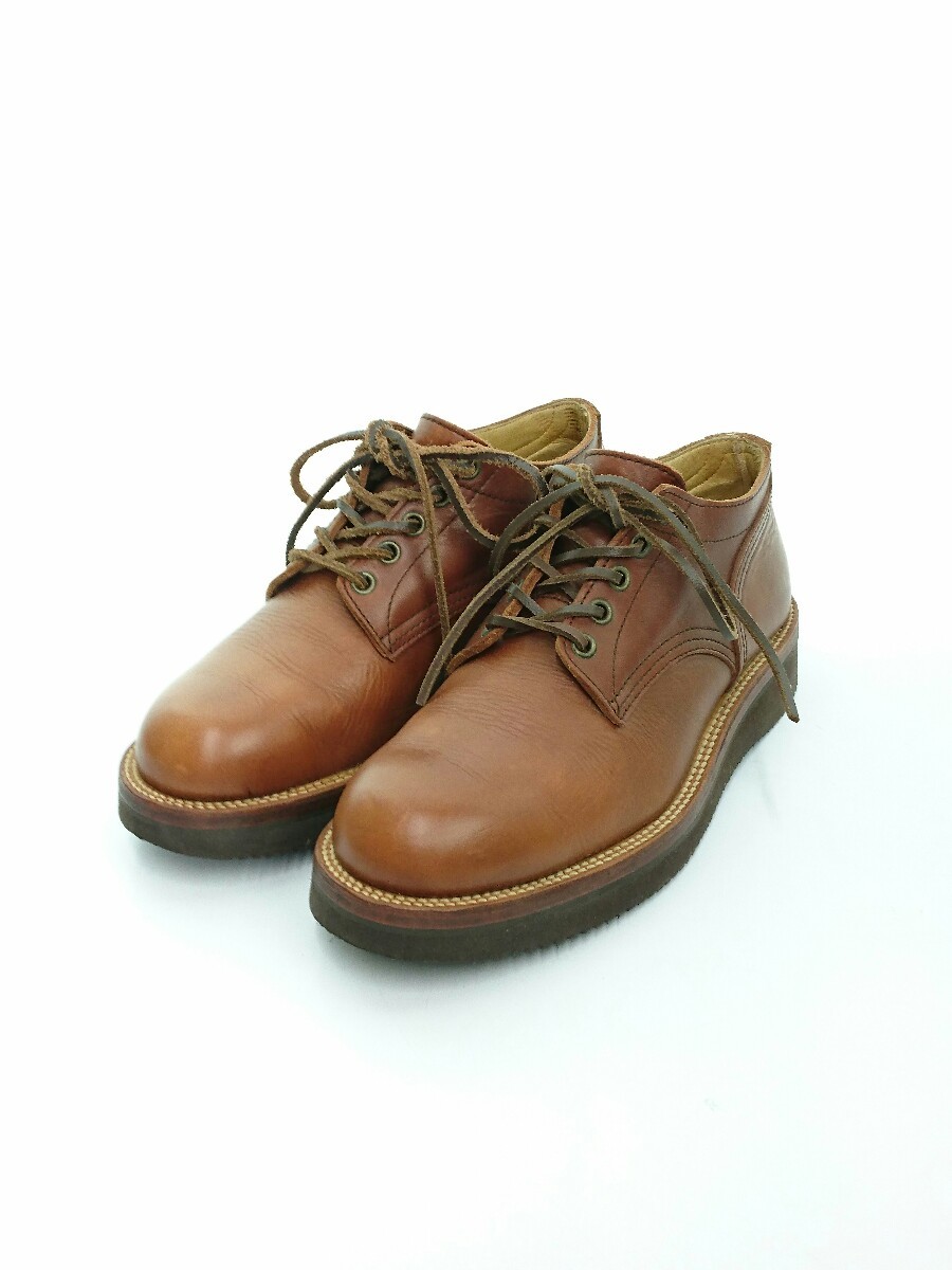RUGGED FACTORY◆ブーツ/US7.5/BRW/レザー/ラギットファクトリー