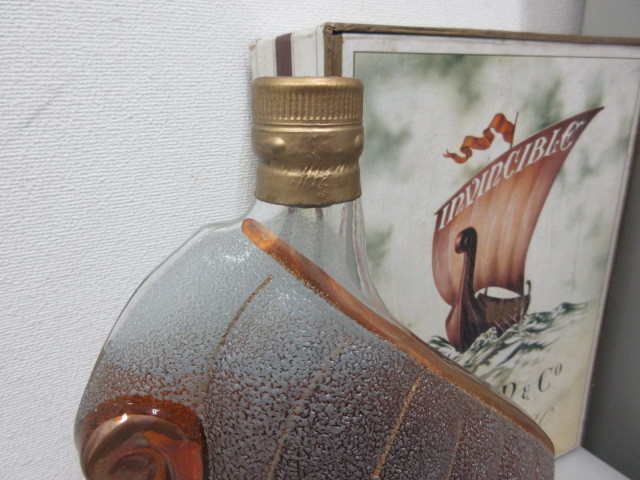 未開栓・古酒】 LARSEN S.A. ラーセン シップボトル 船 コニャック