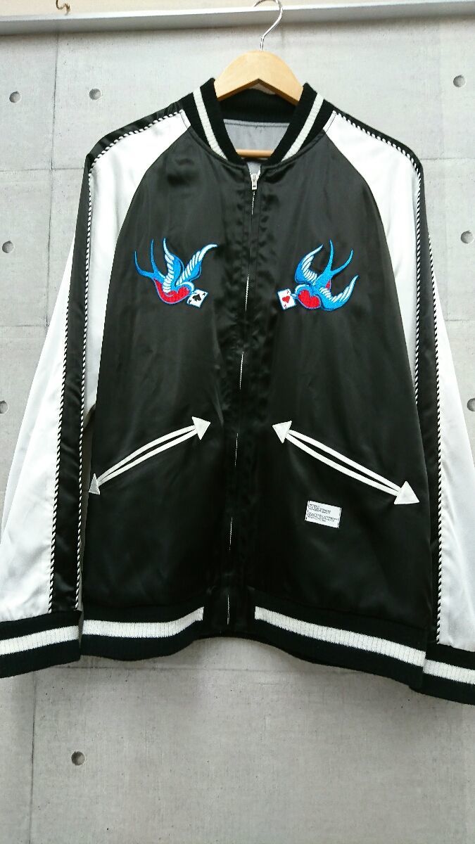 【セール，定番人気】 BEDWIN＆THE HEARTBREAKERS ベドウィン ハートブレーカーズ 刺繍リバーシブルスカジャン サイズ4 240019327832(BEDWIN)｜売買されたオークション情報、yahooの商品情報をアーカイブ公開 - オークファン BEDWIN