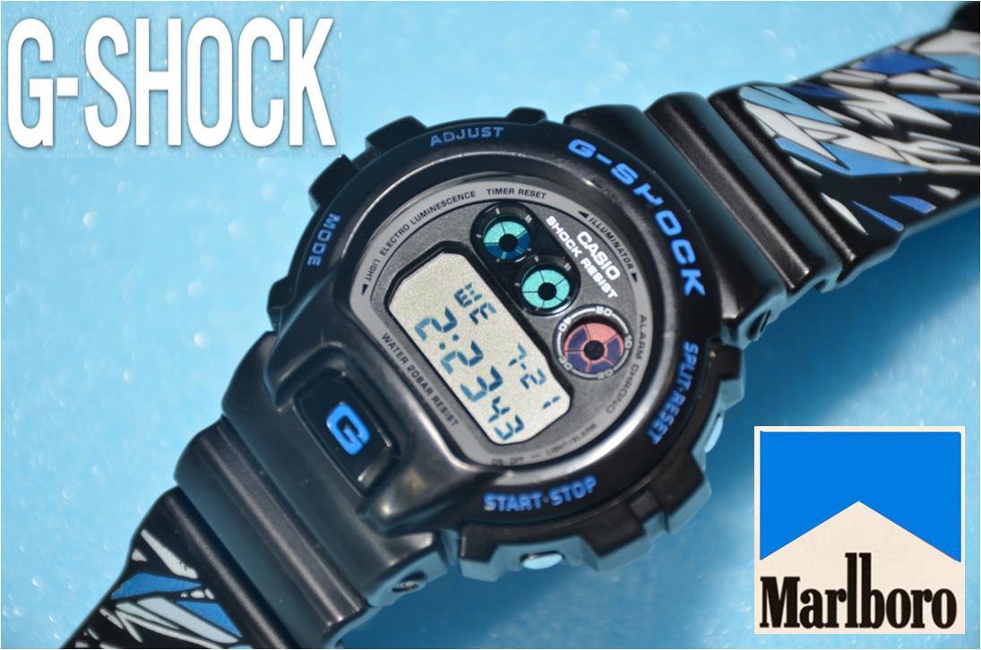 稼働】 CASIO G-SHOCK DW-6900FS Marboro 腕時計 稼働】 CASIO G-SHOCK