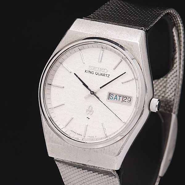 【不動】SEIKO KING QUARTZ デイデイト 腕時計 純正ブレス 不動SEIKO KING QUARTZ デイデイト 腕時計 純正ブレス ブランド