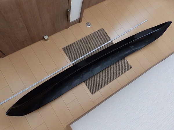 ハイエース200用[リアルーフスポイラー]209ブラックマイカ塗装済み