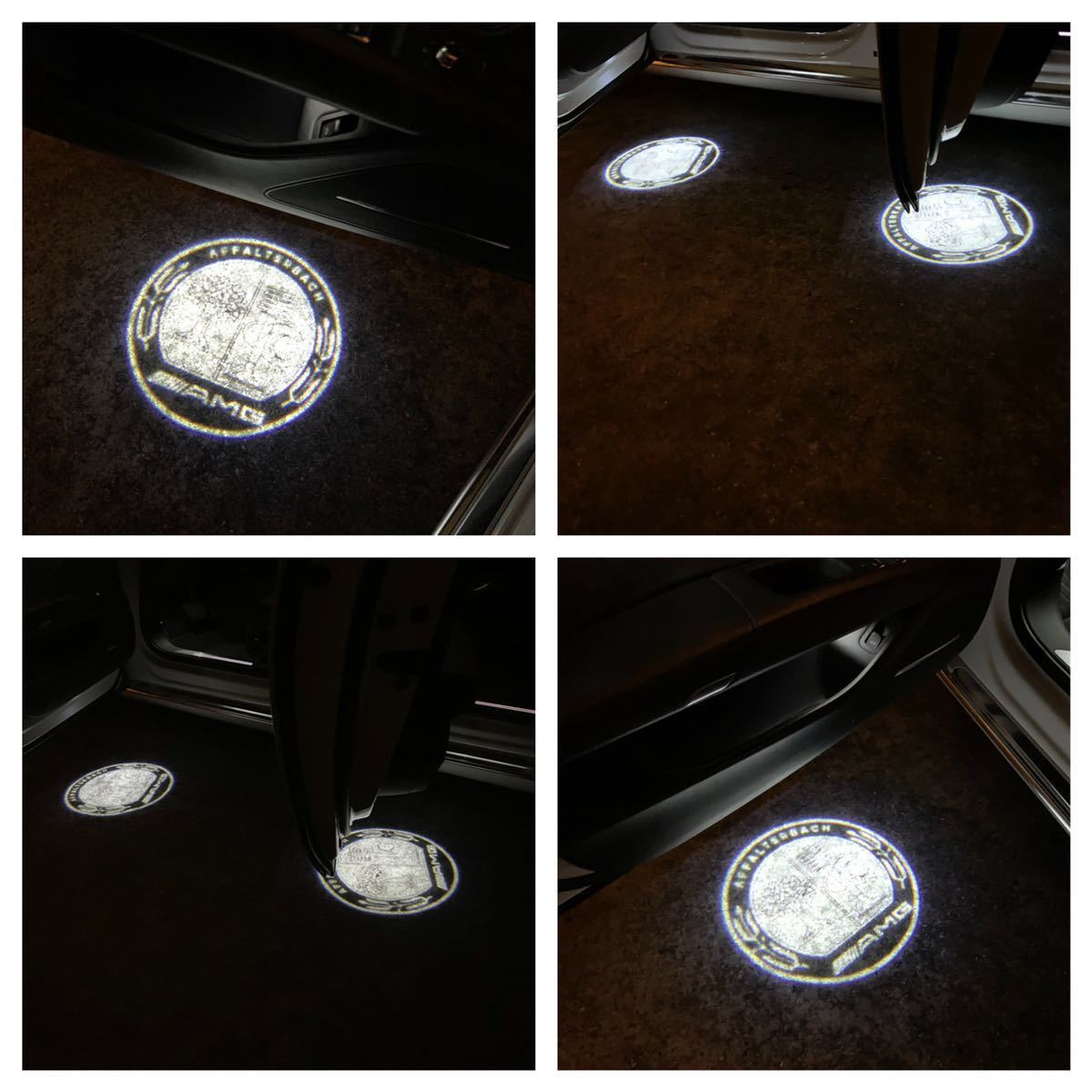 Mercedes Benz AMG ロゴ カーテシランプ LED 純正交換タイプ