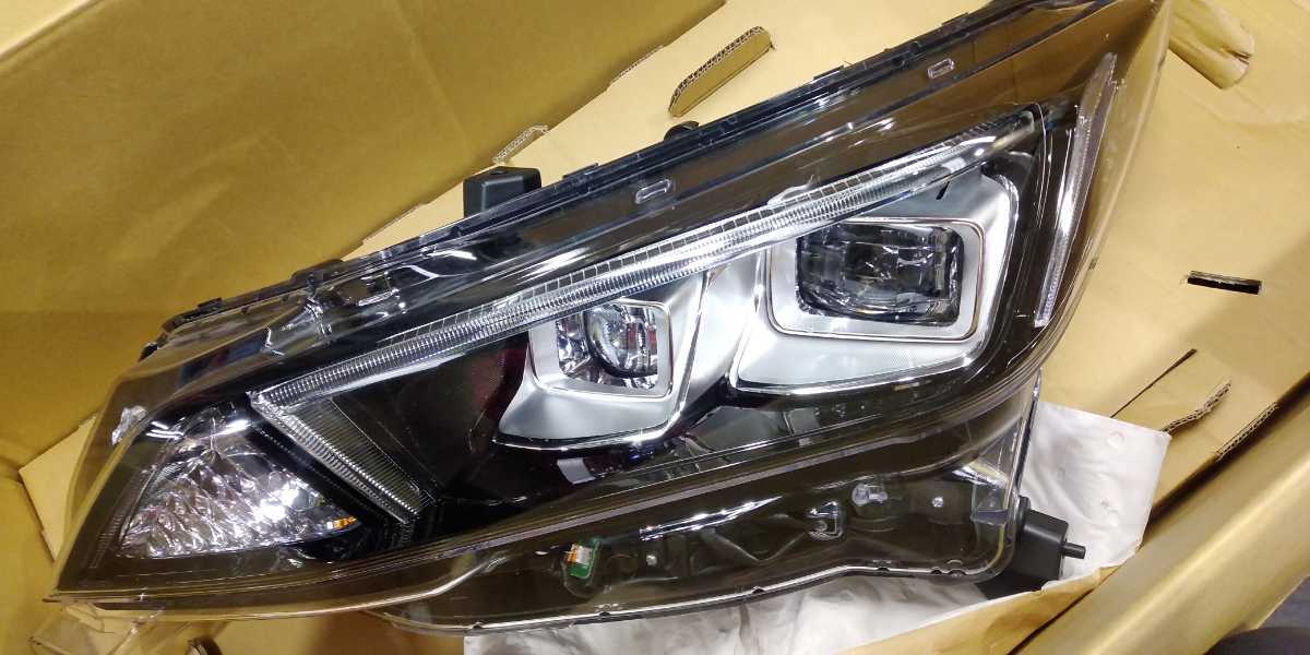 リーフ 純正 LED ZE1 ICHIKOH 左 ヘッドライト 送料込 即決 前期 LEAF