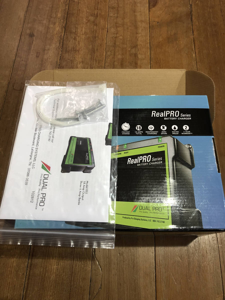 Dualpro 3バンク6A オンボードチャージャー RS3（中古） 電装品