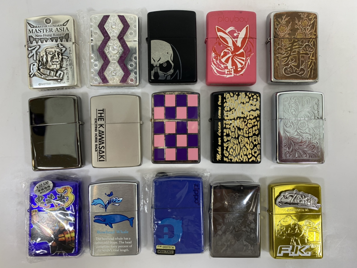 1円☆全て未使用 ZIPPO ジッポー まとめて 15点 バリエーション豊富 