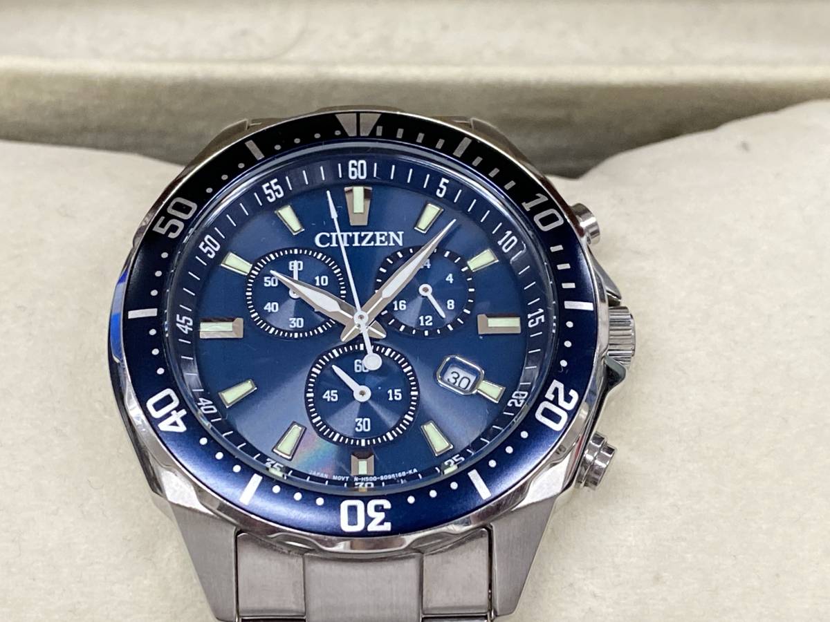 シチズン CITIZEN クロノグラフ 限定 H500-S064597 Yahoo!オークション