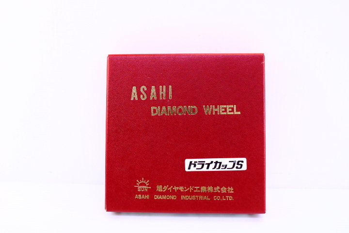 ●未使用 ASAHI 旭 ダイヤモンドホイール ドライカップS 4“カップ 15H ブルー【10672606】_4