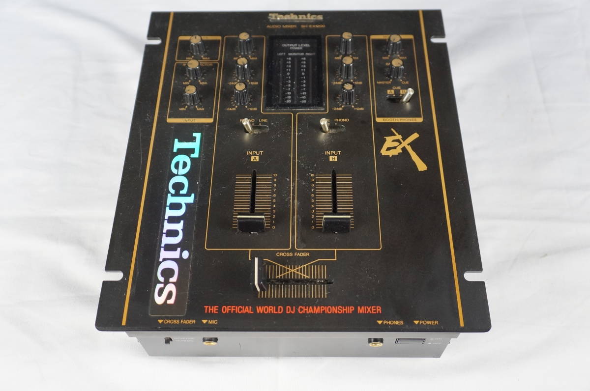 Technics SH-DX1200 DJミキサー 通電確認済み テクニクス 【公式通販】