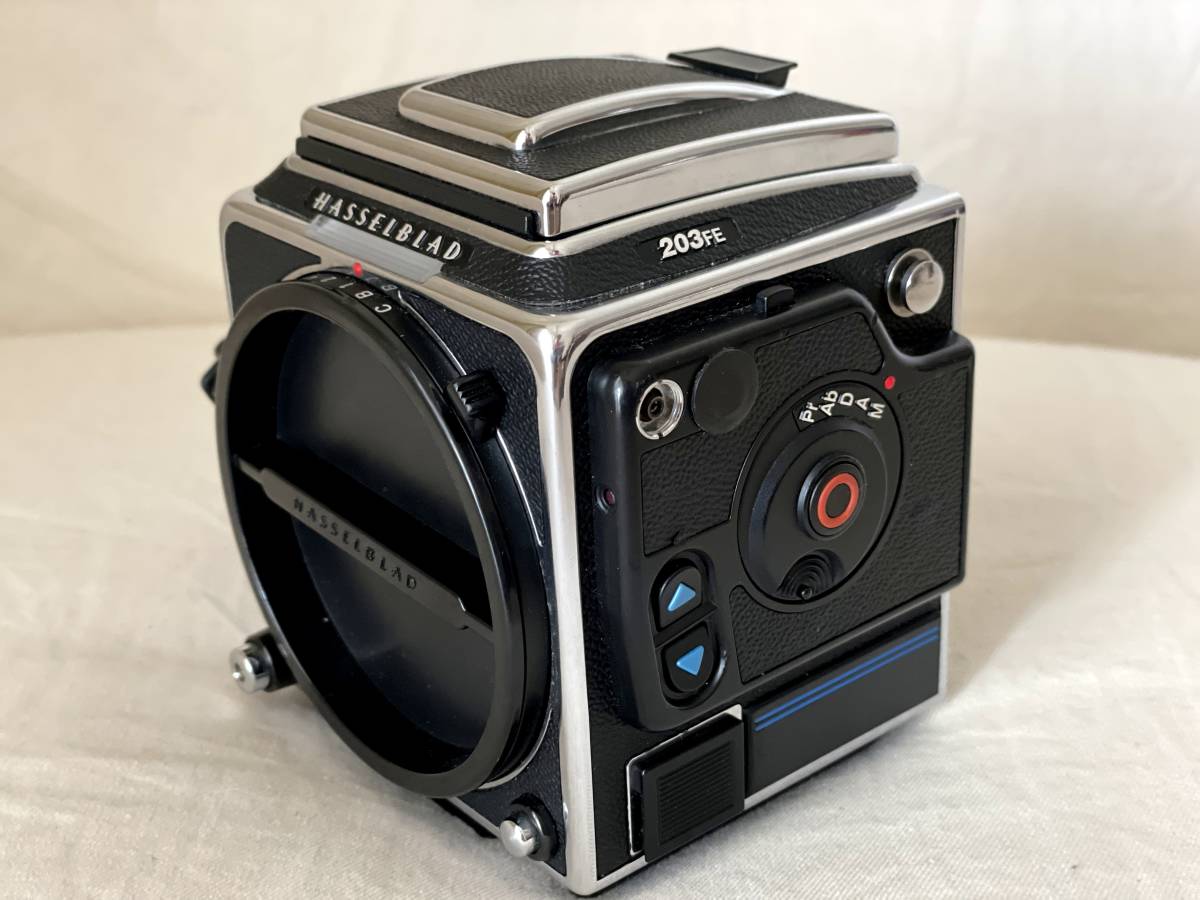 ★動作品、レアー★ ハッセルブラッド HASSELBLAD 203FE Body ウエスト レベル ファインダー 通電確認、シャッター切れます