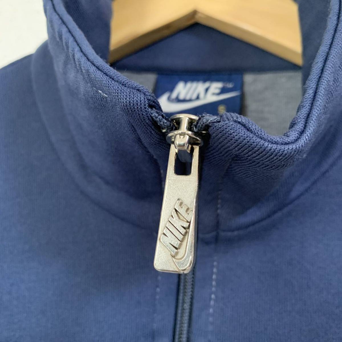 NIKE ジャージ トラックジャケット ビンテージ ヴィンテージ 80年代 紺 