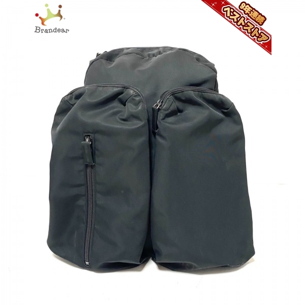 ヘルムートラング Helmut Lang リュックサック - ナイロン 黒 バッグ