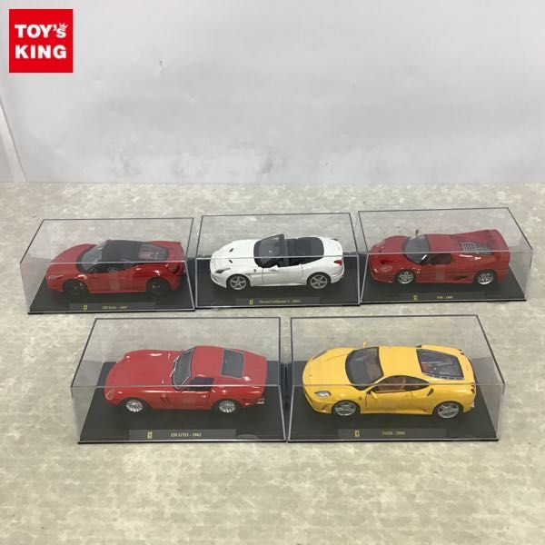 超激得，新作 1円 訳あり デアゴスティーニ レ グランディ フェラーリ コレクション 1/24 F430 2004 F50 1995 他(乗用車)｜売買されたオークション情報、yahooの商品情報をアーカイブ公開 - オークファン 乗用車