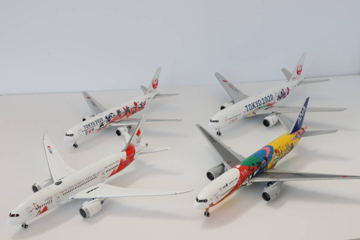 ANA⁄JAL 東京2020オリンピック トーチリレー B787-8 1⁄200 ANA and JAL