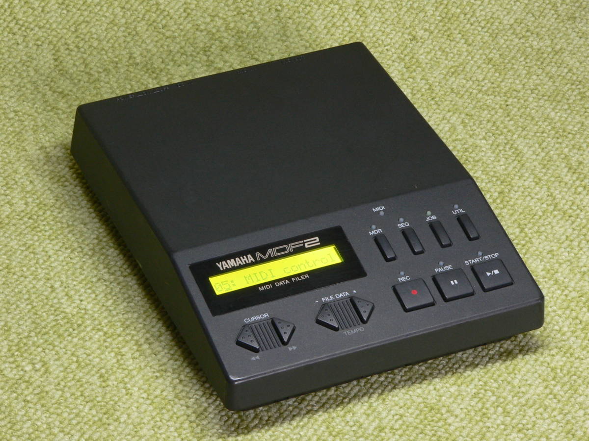 数量限定，お買い得 YAMAHA MDF2 MIDIデータファイラー LED液晶