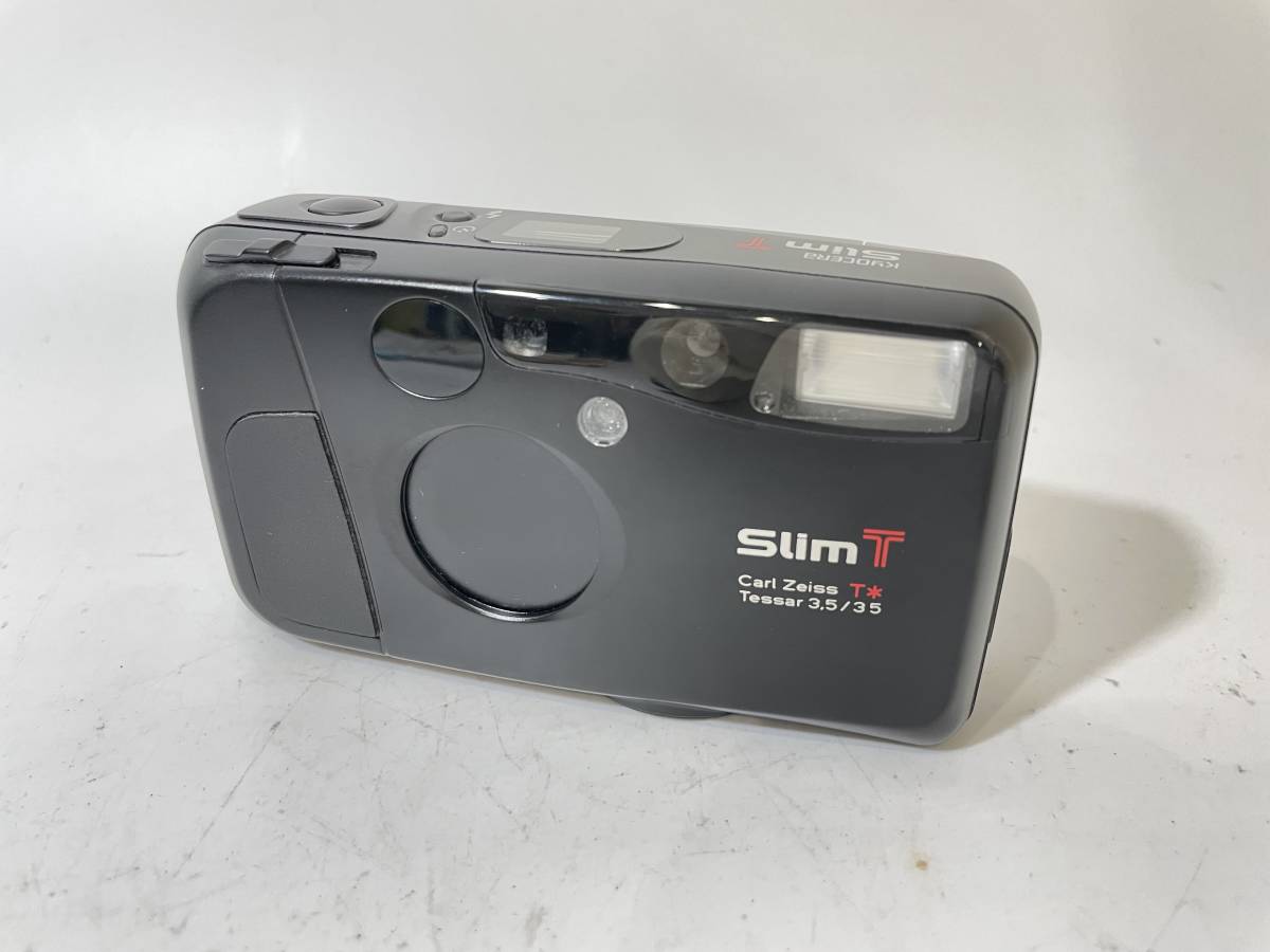 売切り KYOCERA Slim T 京セラ コンパクトフィルムカメラ｜家電、AV 