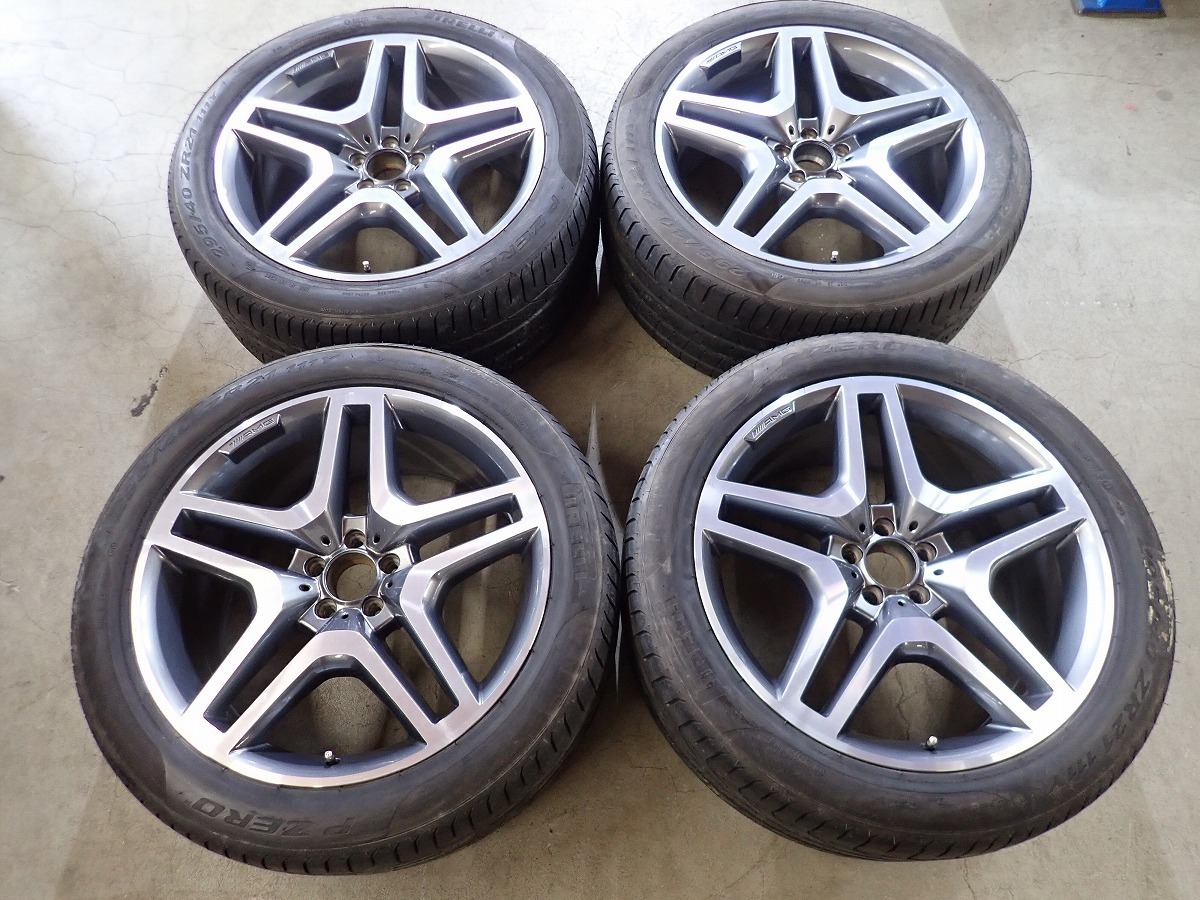245/40R21 レクサスLC 21インチ 純正ホイール 8.5J 4本