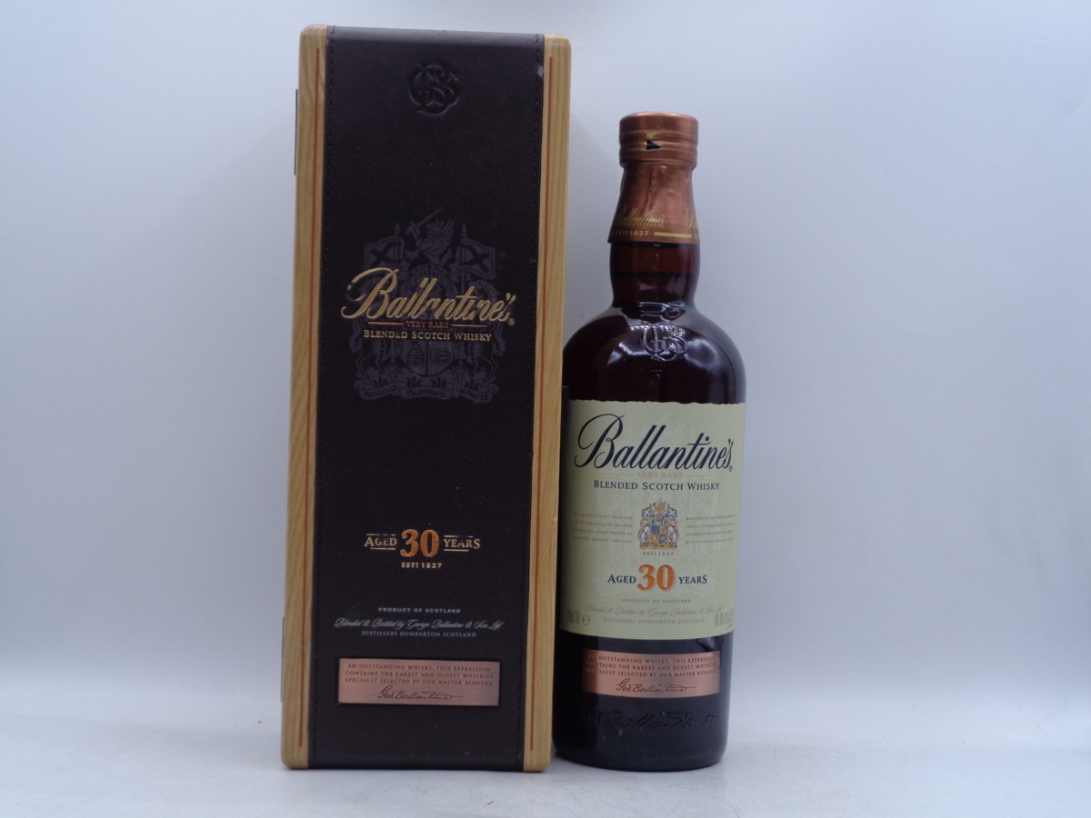 古酒＊バランタイン Ballantine's 30年 750ml 未開栓 箱付き