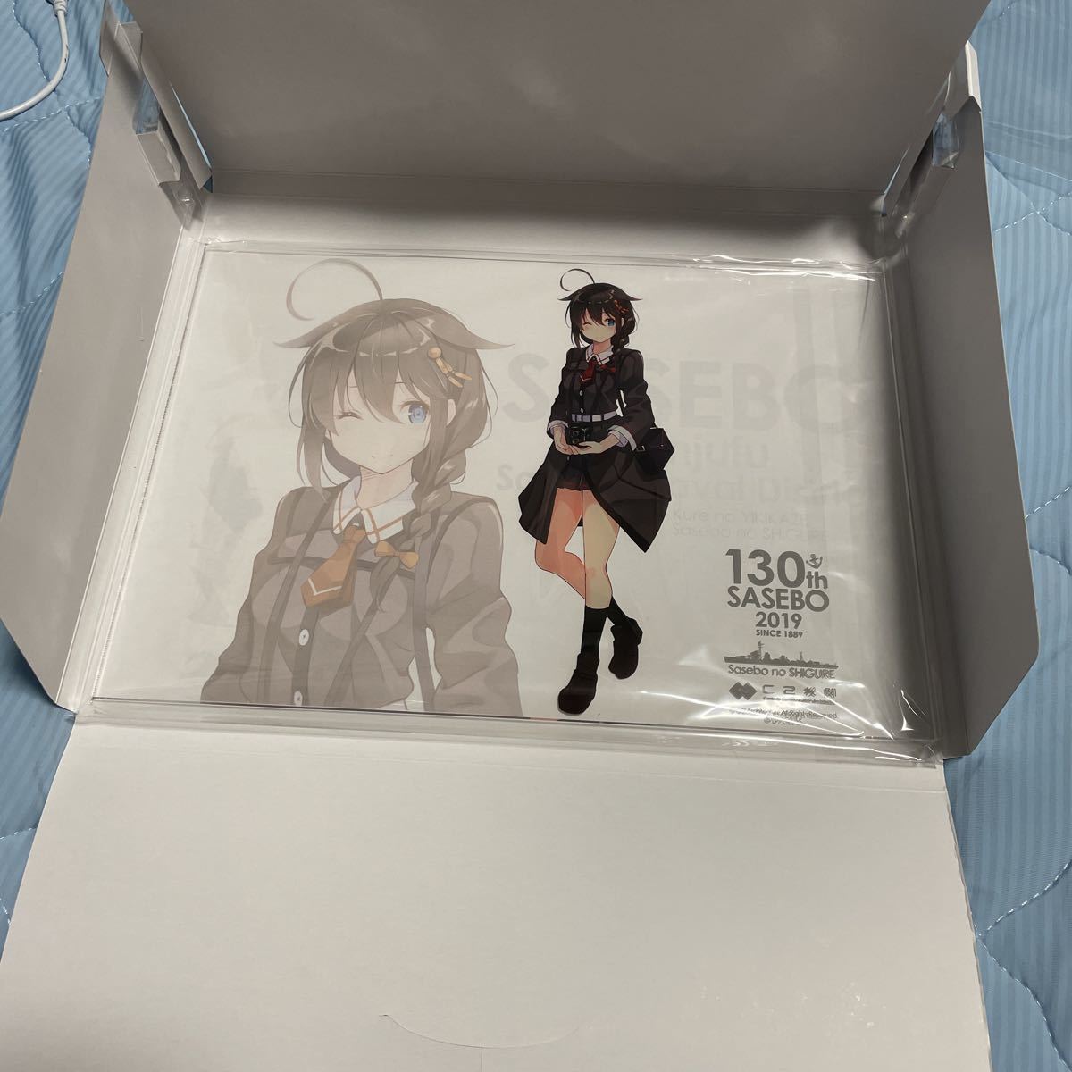 艦これ アクリルボード 時雨 新品 佐世保 2019 艦これ 時雨 佐世保遠征