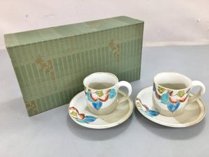 九谷 カップ＆ソーサーのYahoo!オークション(旧ヤフオク!)の相場・価格