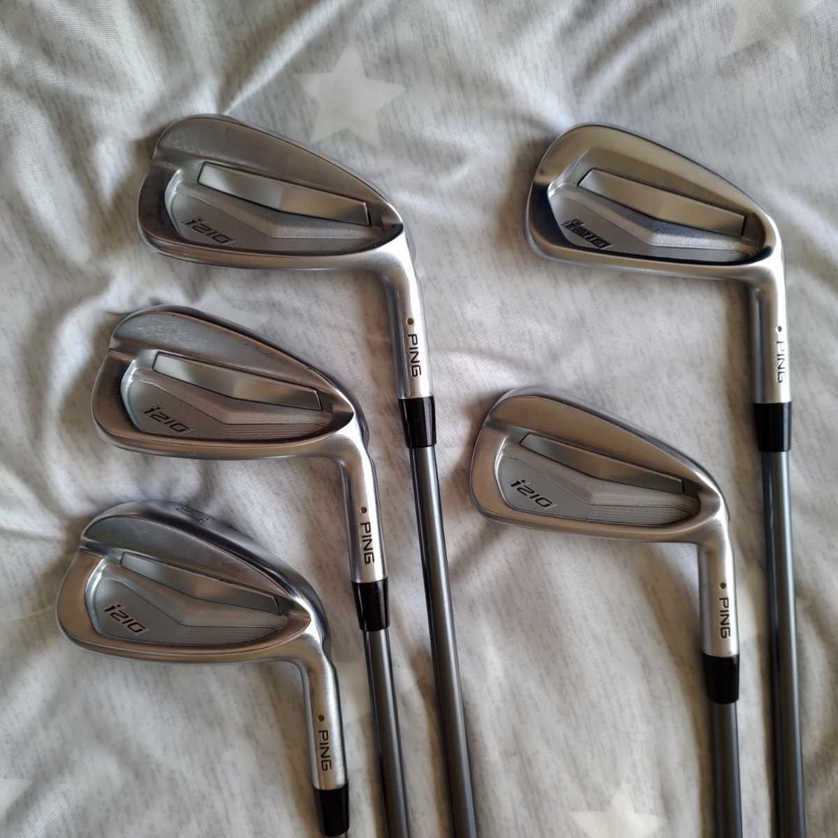 ping i210 6-W MCI BLACK 80R アイアン5本セット