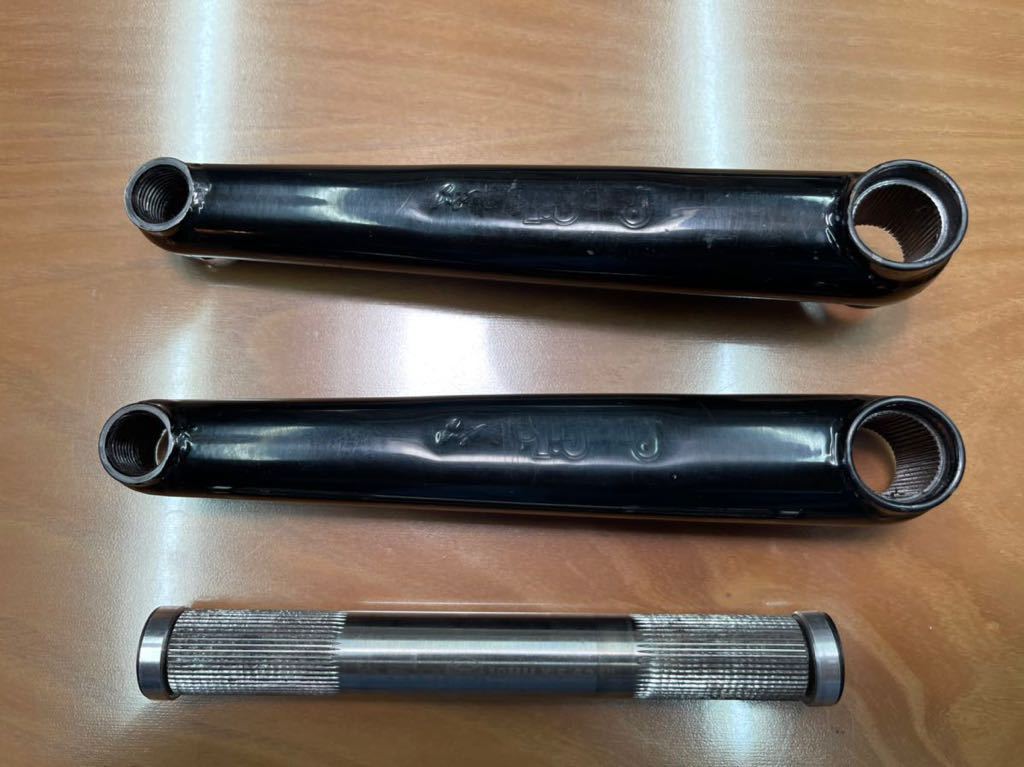 Profile racing BMX Crank 19mm チタンスピンドル Profile 19mm Cranks