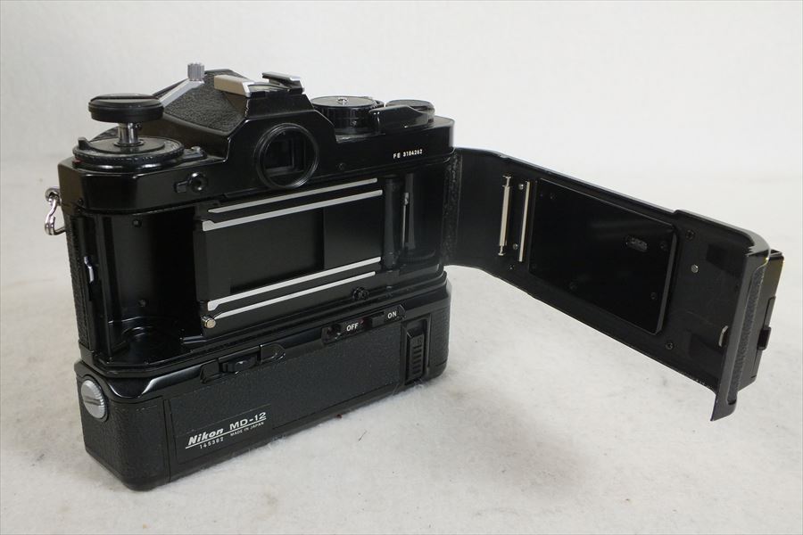 ☆ Nikon ニコン MF12 MD-12 フィルム一眼レフ NIKKOR 28mm 1:3.5 中古