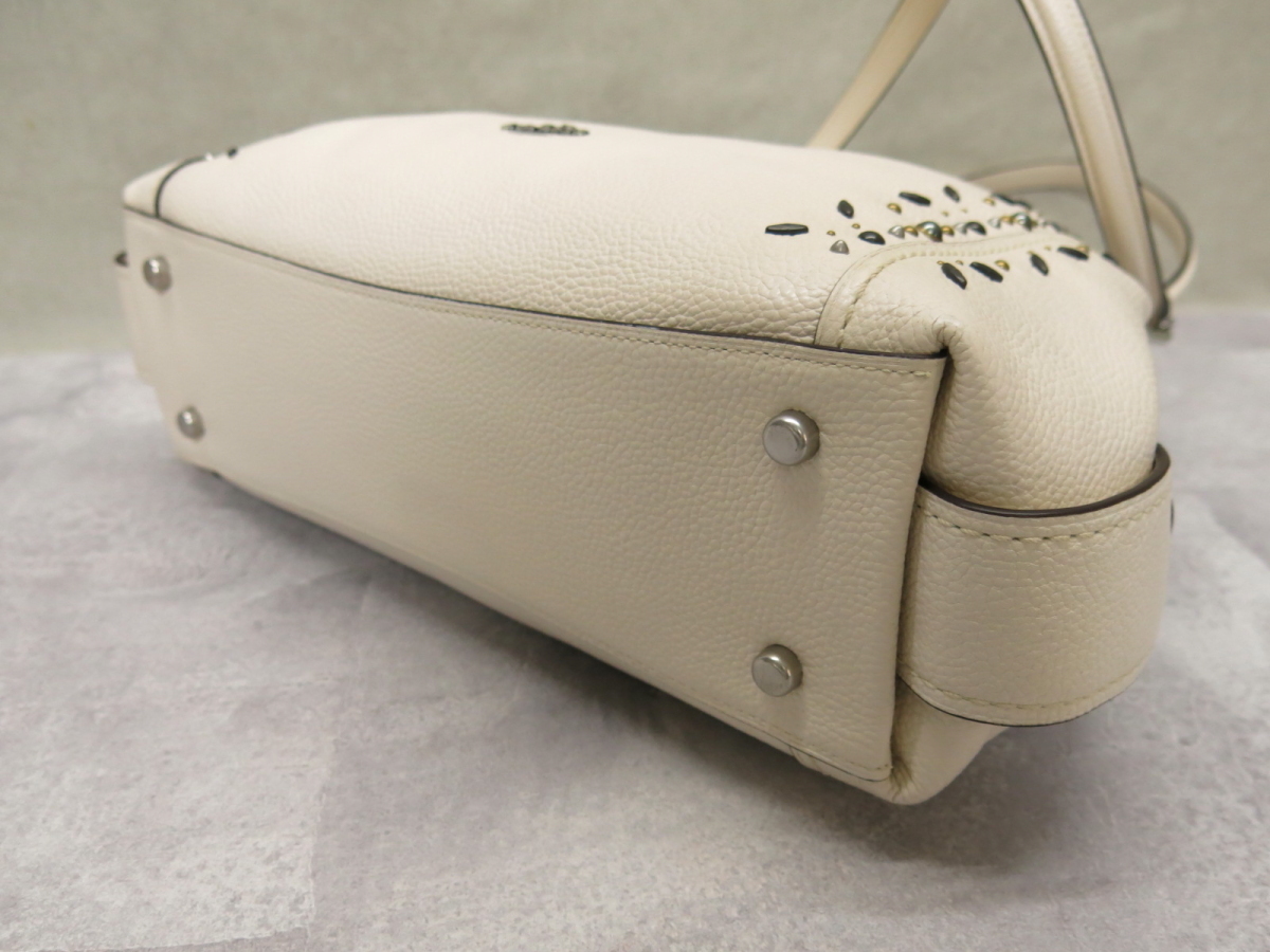 COACH コーチ イーディー ショルダーバッグ ウィズ プレーリーリベット 