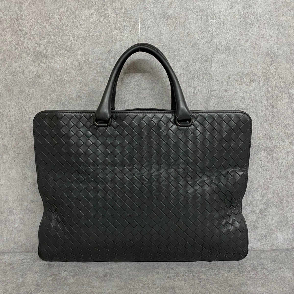 美品 BOTTEGAVENETA ブリーフケース イントレチャート ハンドバッグ ボッテガ・ヴェネタ 2wayビジネスバッグ ブリーフケース イントレ