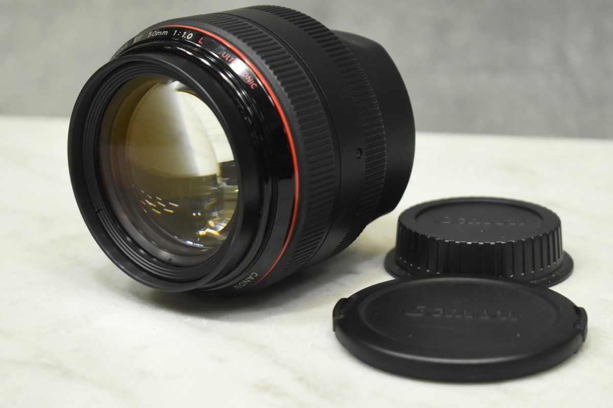 【得価，お買い得】 CANON EF 50mm F1.0L USM キャノン レンズ ジャンク品(キヤノン)｜売買されたオークション情報、yahooの商品情報をアーカイブ公開 - オークファン キヤノン
