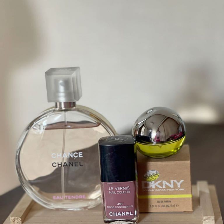 シャネル CHANCE チャンスオータンドゥル オードトワレ シャネル香水 ポリッシュ　DKNY香水いろいろセット_1