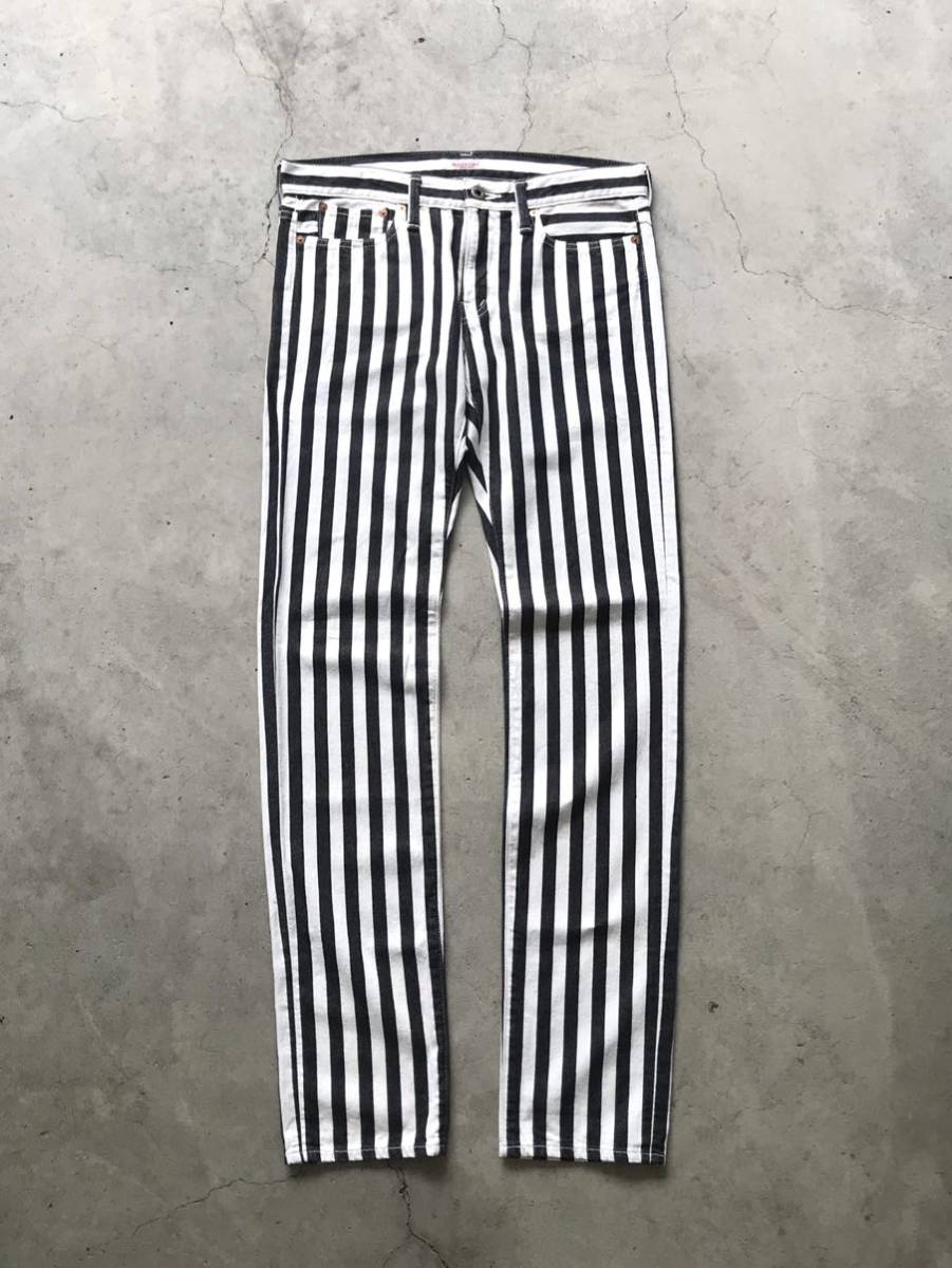 美品 KAPITAL ヒッコリー パンツ W30 キャピタル メンズ 囚人