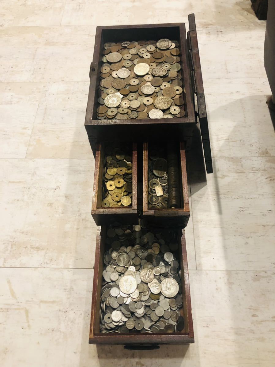 銭函 江戸～昭和の古銭 大量 千両箱 公式通販 貨幣 0 1 Yahoo