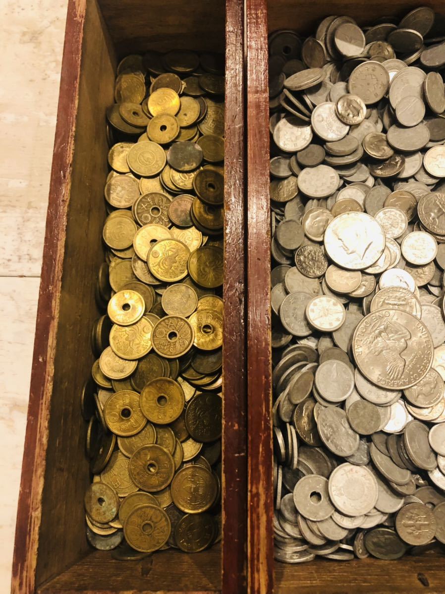 銭函 江戸～昭和の古銭 大量 千両箱 公式通販 貨幣 0 1 Yahoo
